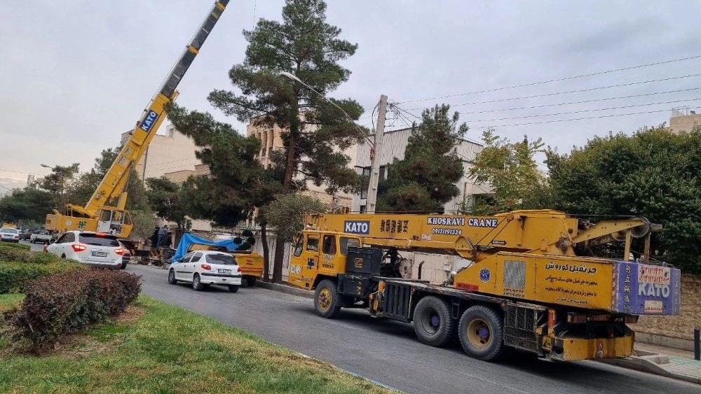 خدمات جرثقیل در اصفهان