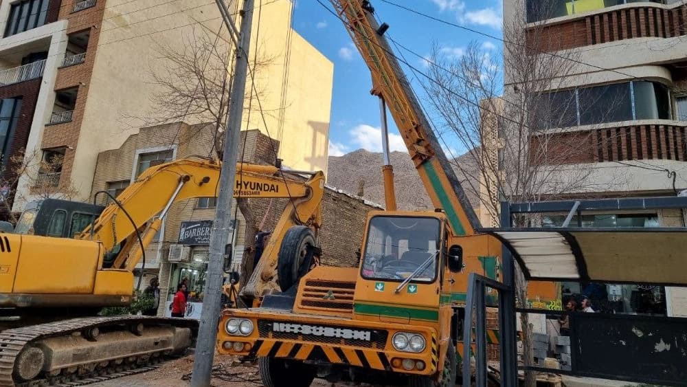 خدمات جرثقیل کوروش در اصفهان